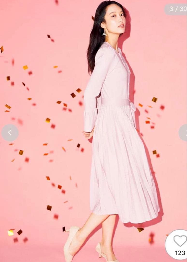 未使用　セルフォード　スプリングニットワンピース　38