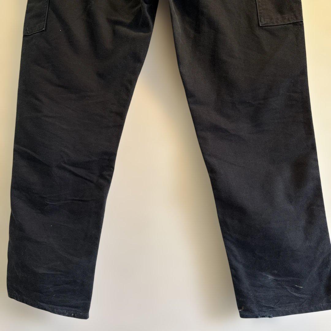カーハート ダブルニー 125周年 USA製 W36 L32 ブラック 神サイズ
