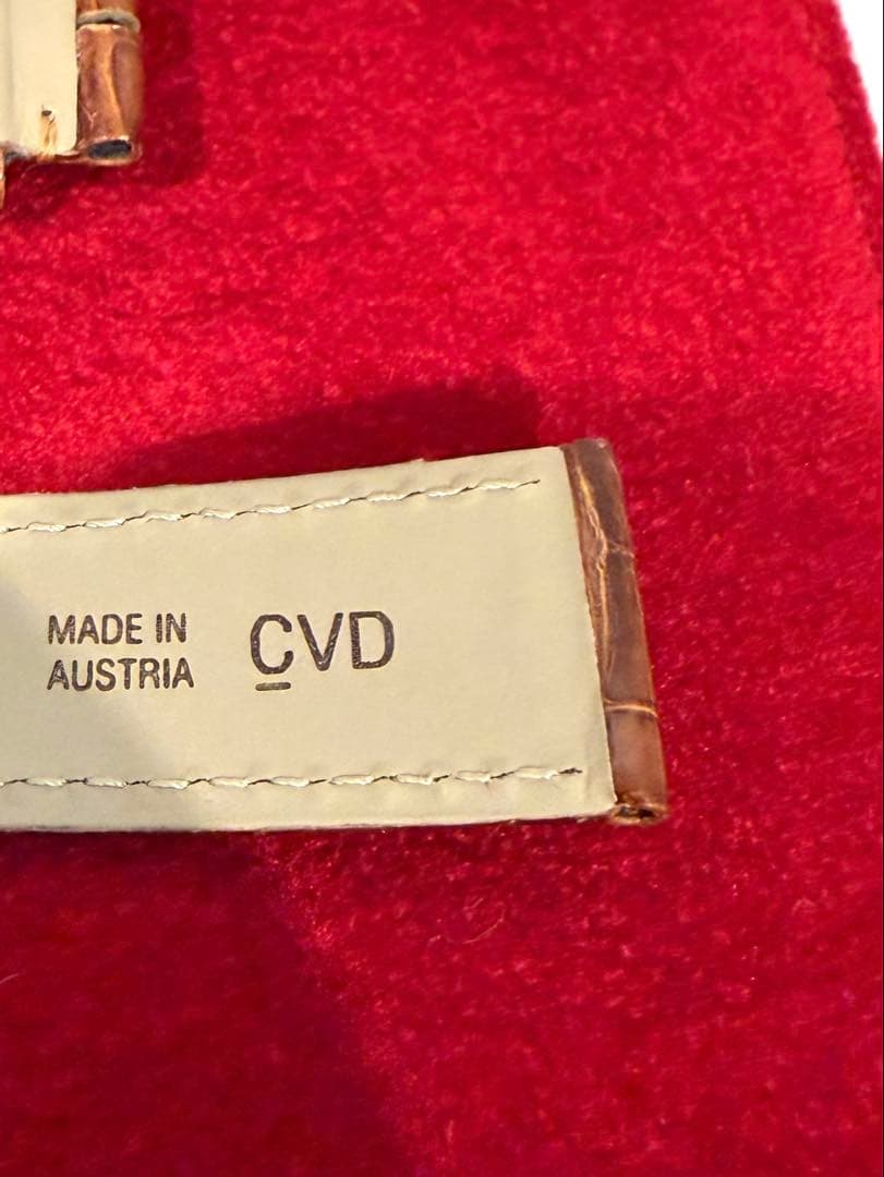 CartierタンクルイカルティエLMサイズCVD レザーベルト ブラウン