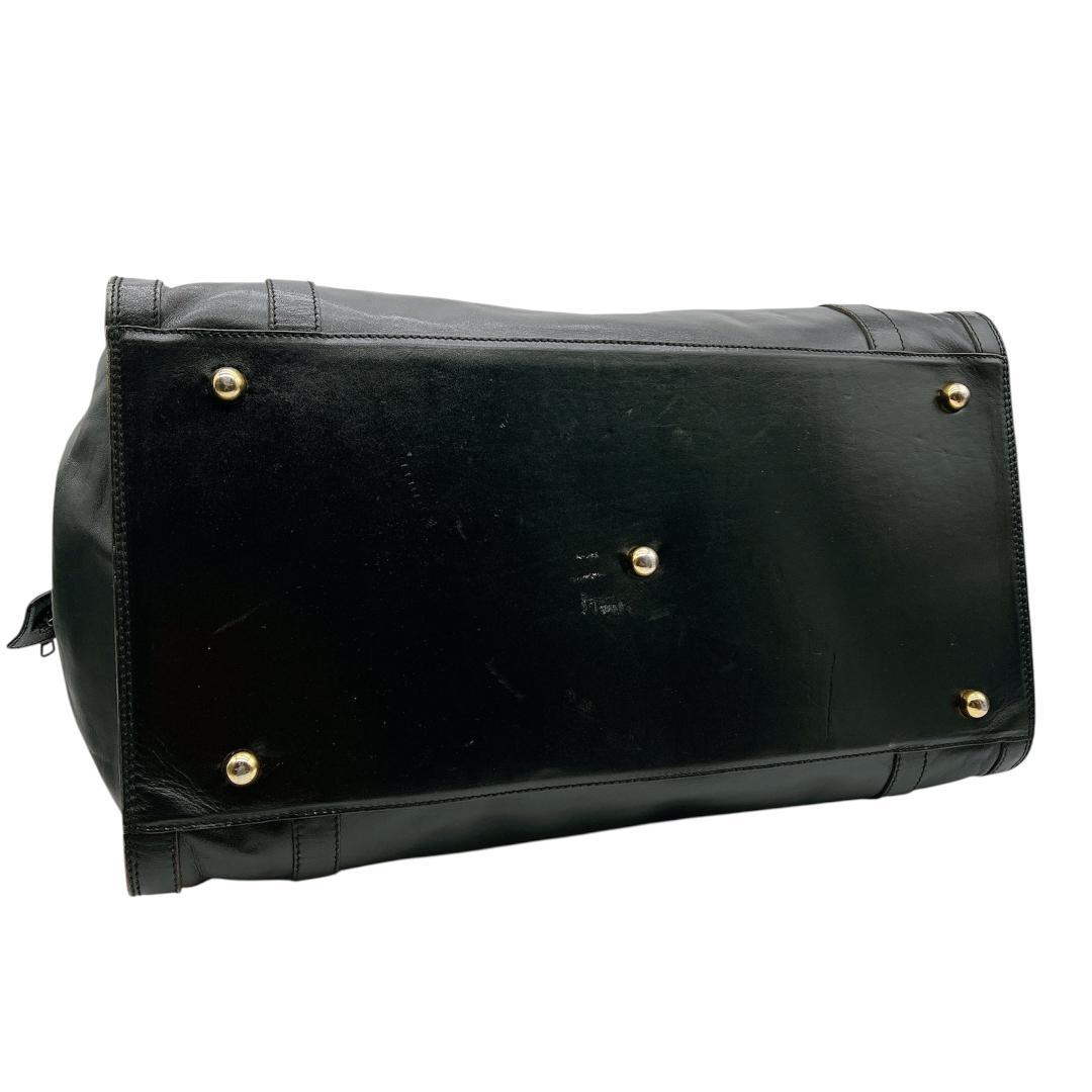 良品 GOLD PFEIL ボストンバッグ 旅行用バッグ 大容量 黒　e742