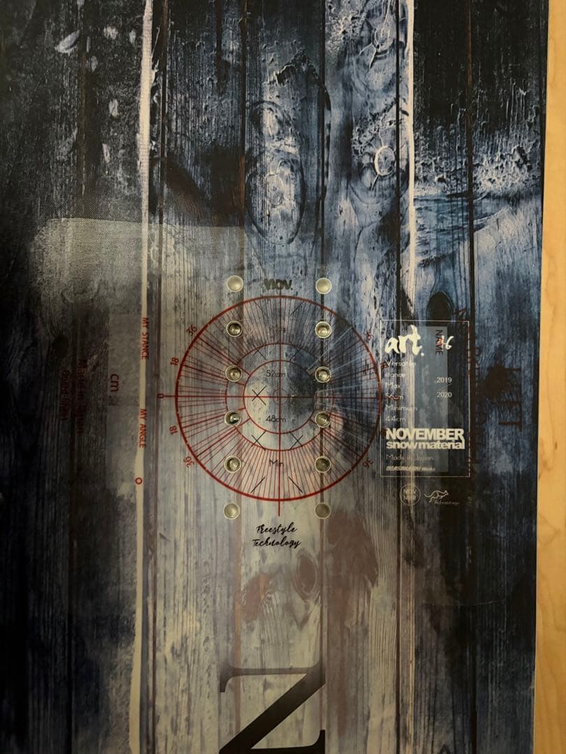 NOVEMBER artist 146cm スノーボード