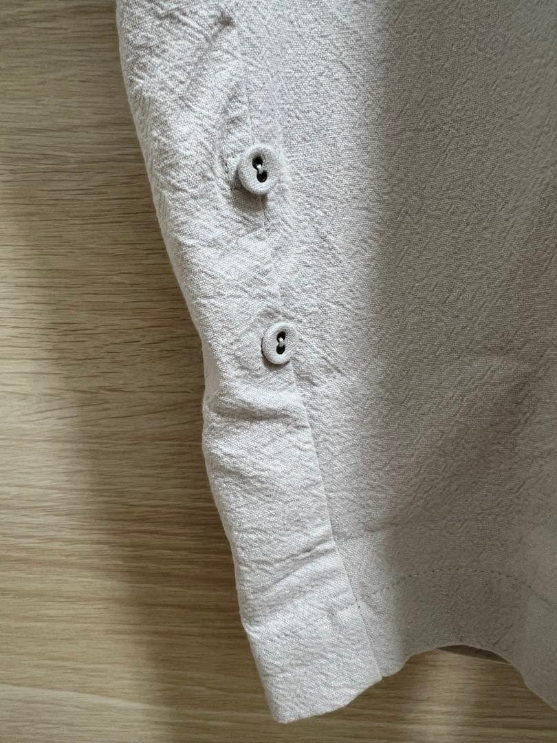 TUTIE. コットンリネンウエストギャザーオールインワン