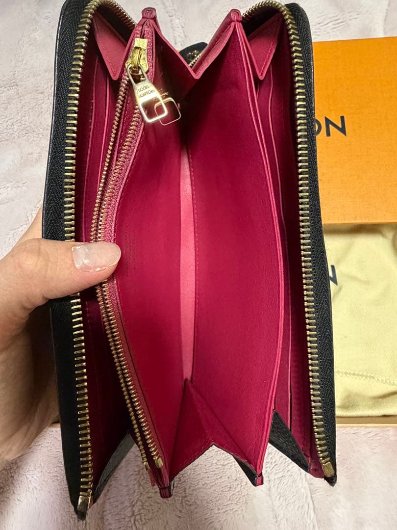 LOUIS VUITTON ブラック 長財布