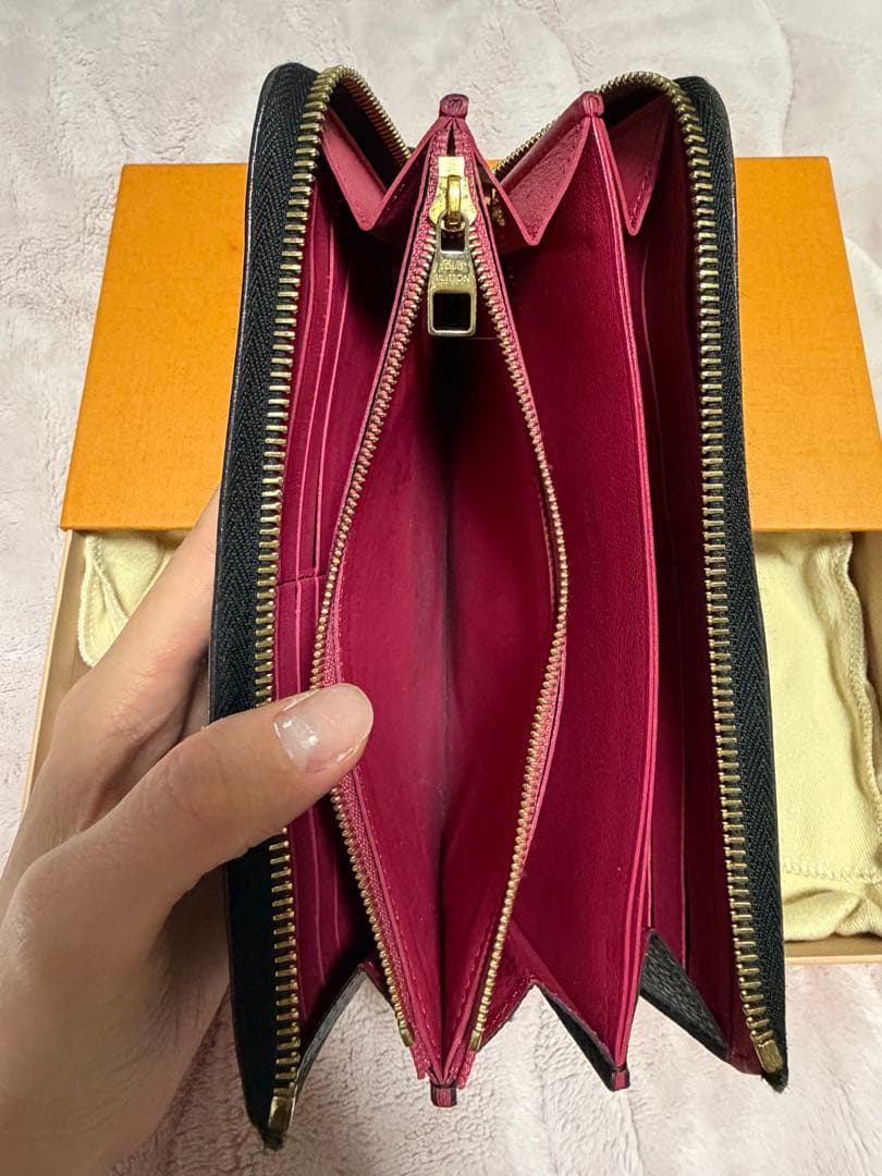 LOUIS VUITTON ブラック 長財布