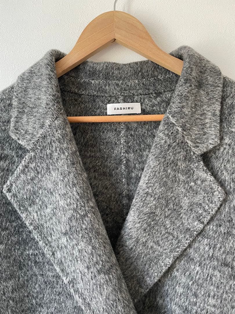 FASHIRU ダブルフェイス ロングコート 未使用