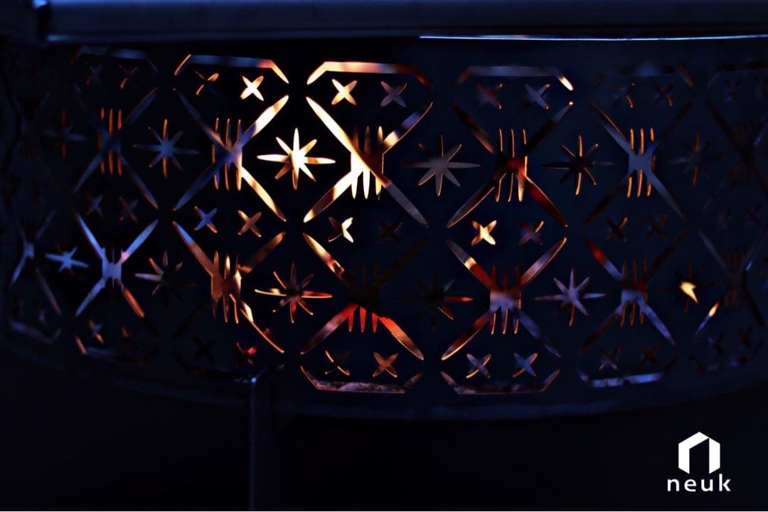 焚き火台 45cm 五徳セット 工務店オリジナル キャンプ