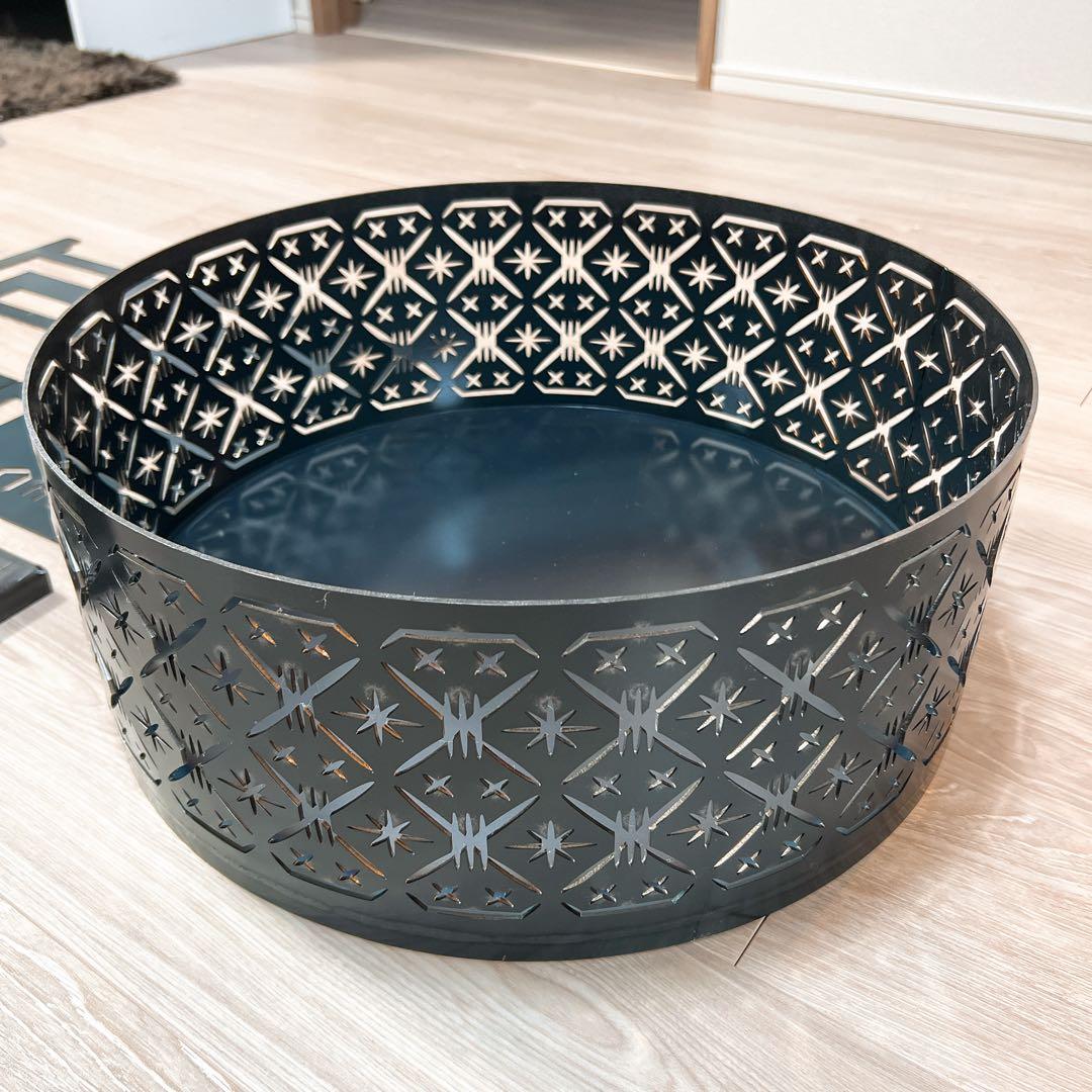 焚き火台 45cm 五徳セット 工務店オリジナル キャンプ