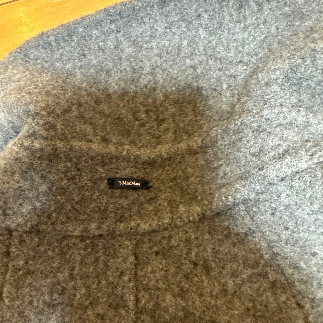 最終価格　S MaxMara グレー チェスターコート サイズ38