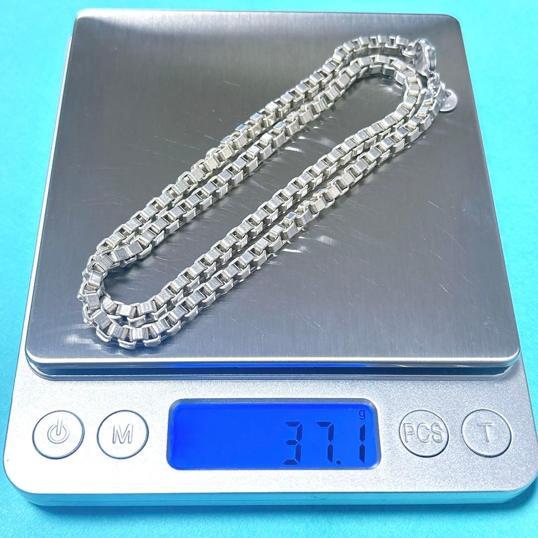 【美品】46cm Tiffany ティファニー ベネチアン ネックレス 925