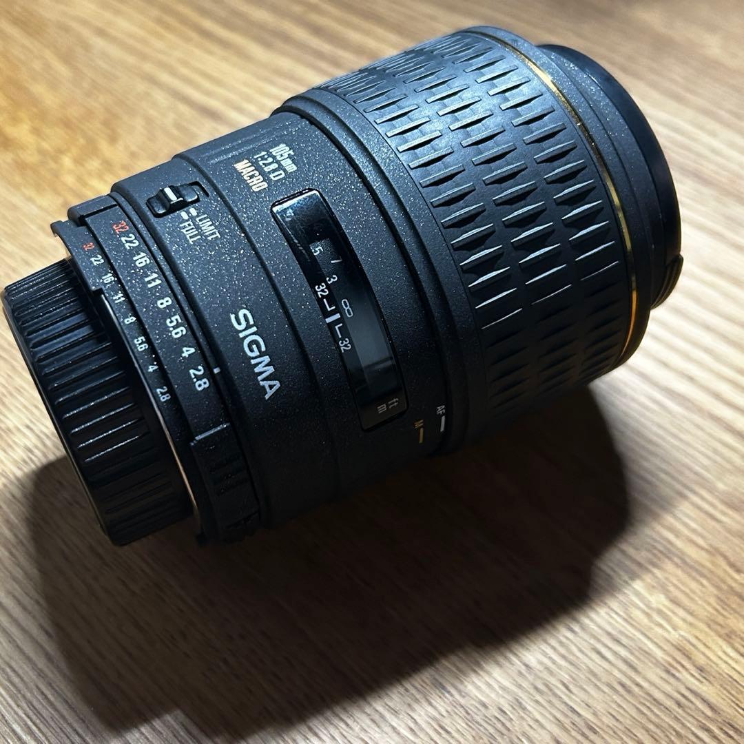 SIGMA MACRO 105mm f/2.8D EX Nikon Fマウント用
