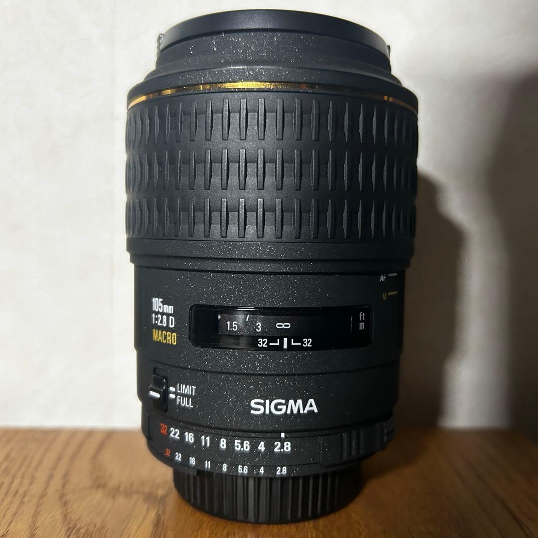 SIGMA MACRO 105mm f/2.8D EX Nikon Fマウント用