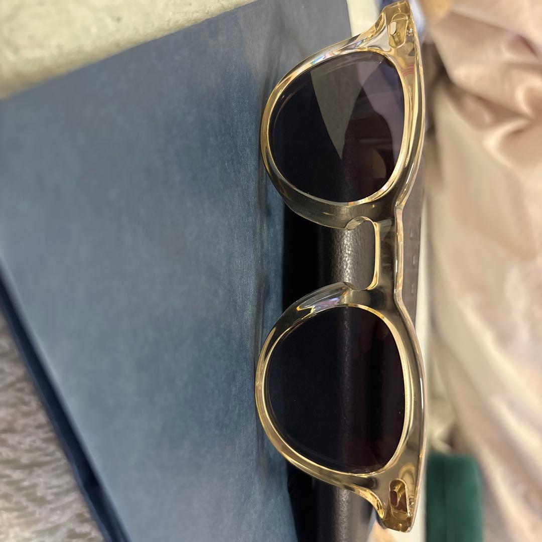 EFFECTOR サングラス 日本製 クリア/ブラック