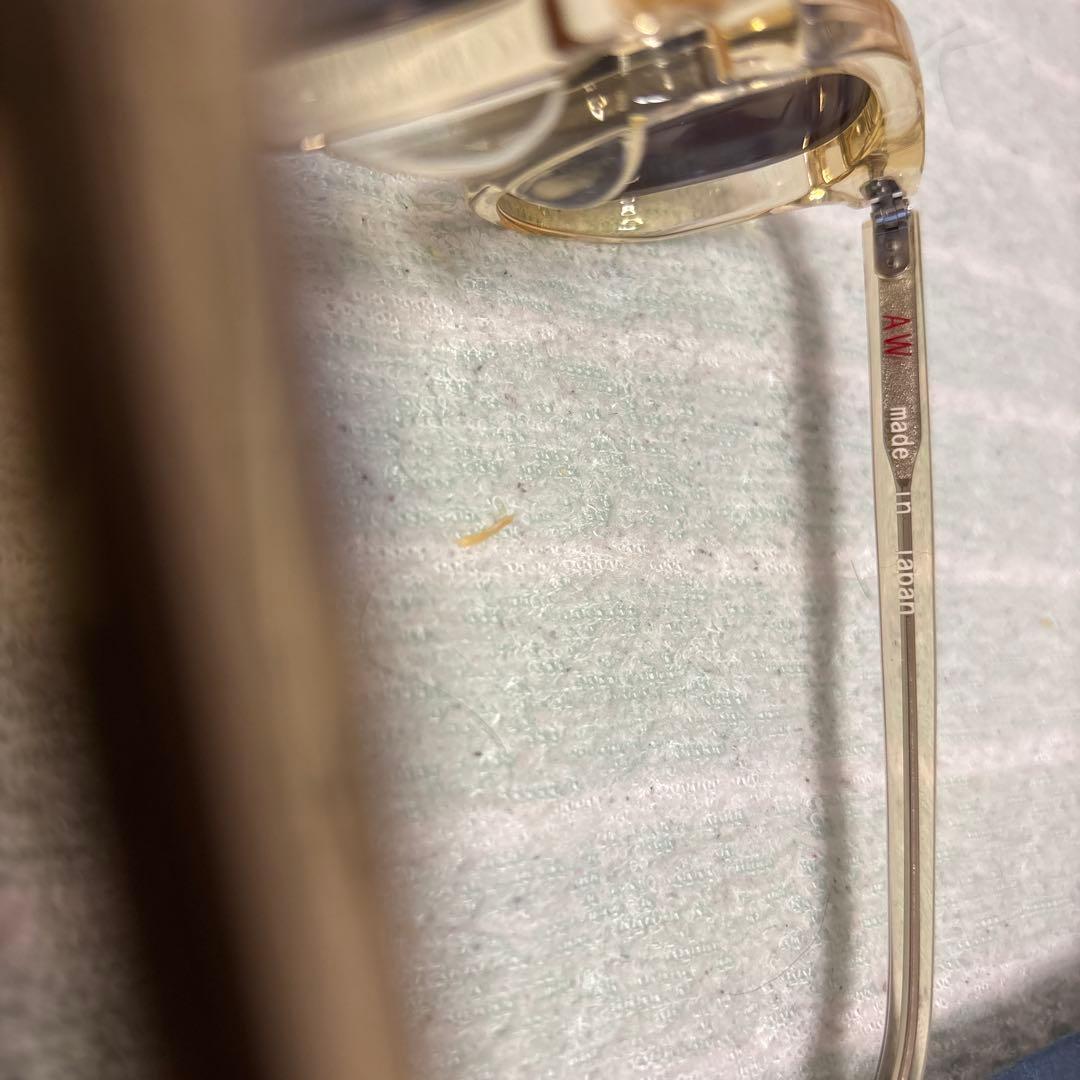 EFFECTOR サングラス 日本製 クリア/ブラック