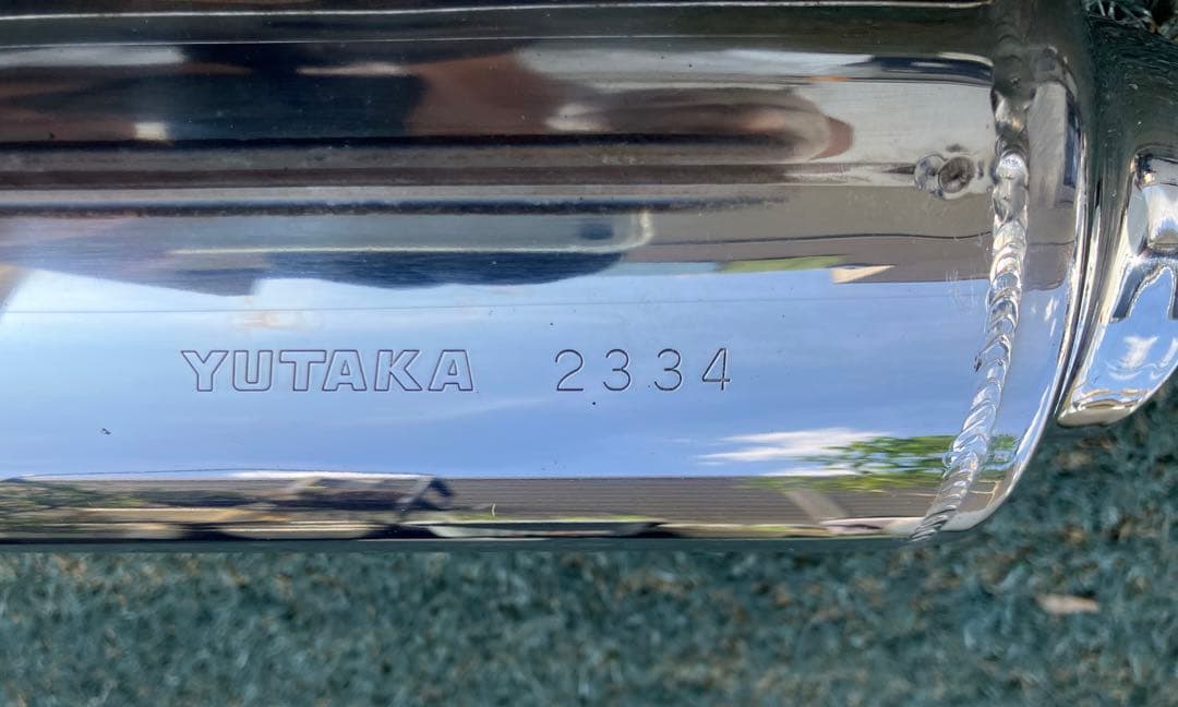 かな★　ホーネット250純正マフラー