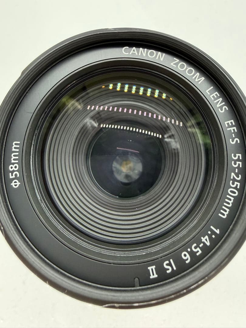 Canon EF-S 55-250mm is Ⅱ ズームレンズ