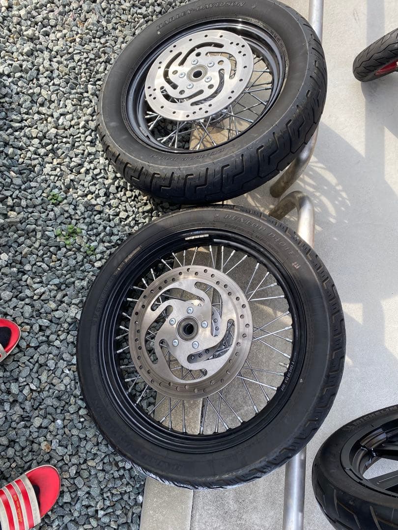 FXBB1750 ホイール 前後 ハーレー 純正 ソフテイル ストリートボブ