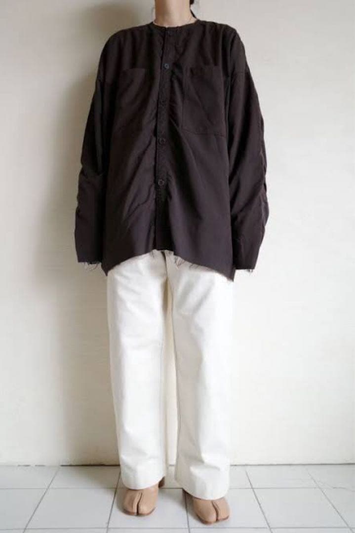 ジャケット・アウター issuethings type5-2 no collar jackt