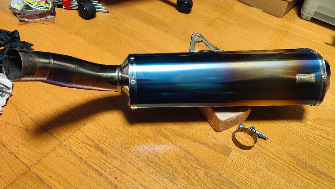 VFR800F アールズギア ワイバン スリップオンマフラー