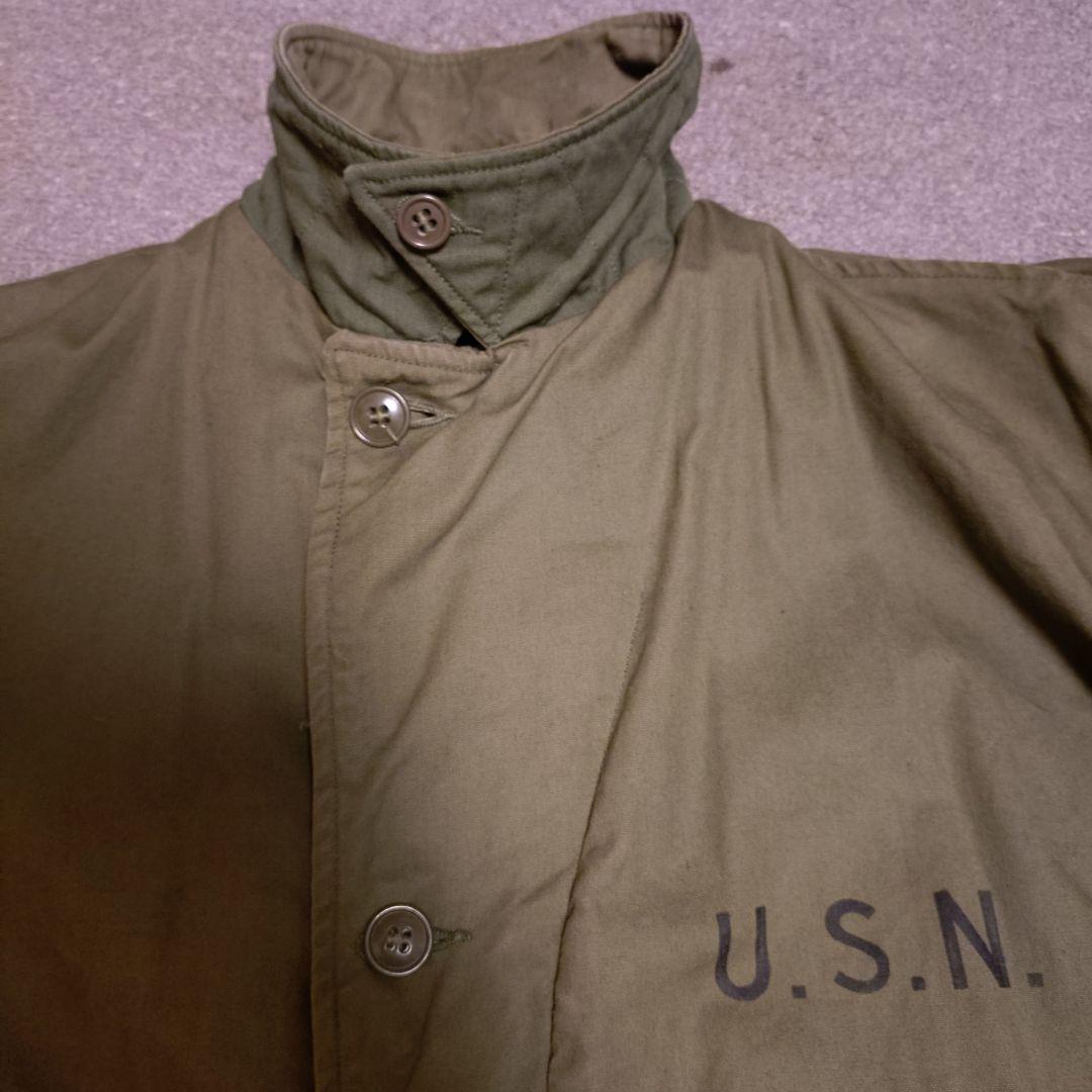 40s U.S.NAVY N-4 デッキジャケット ヴィンテージ WW2