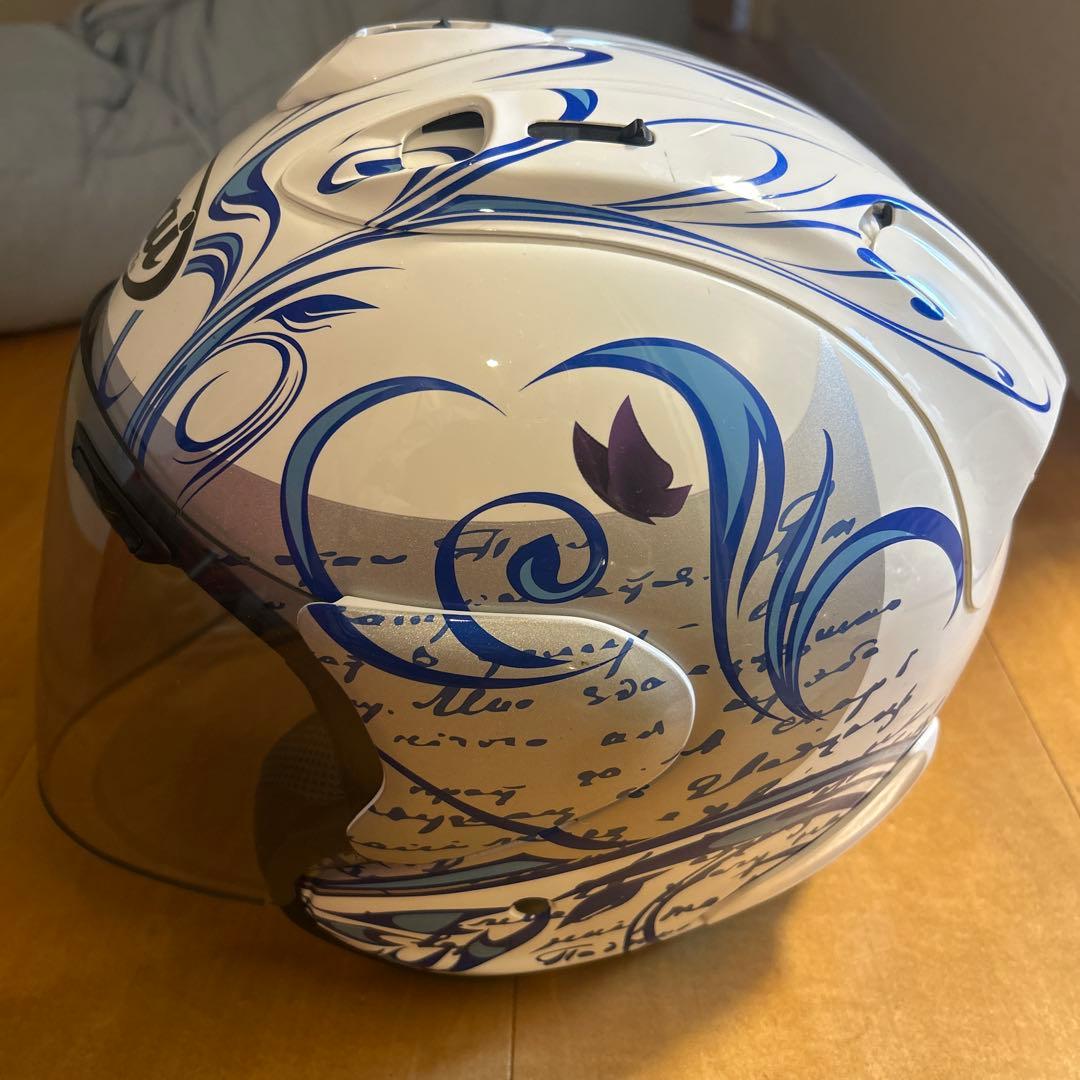 Arai フルフェイスヘルメット ホワイトブルー
