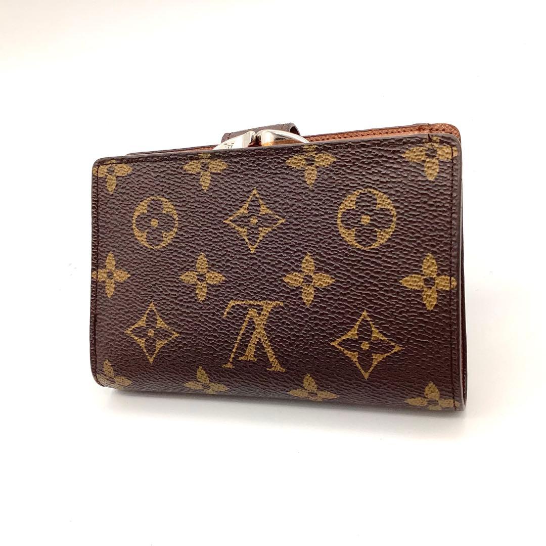 ルイ・ヴィトン　モノグラム　ヴィエノワ　がま口　メンズ　レディース　男性　女性