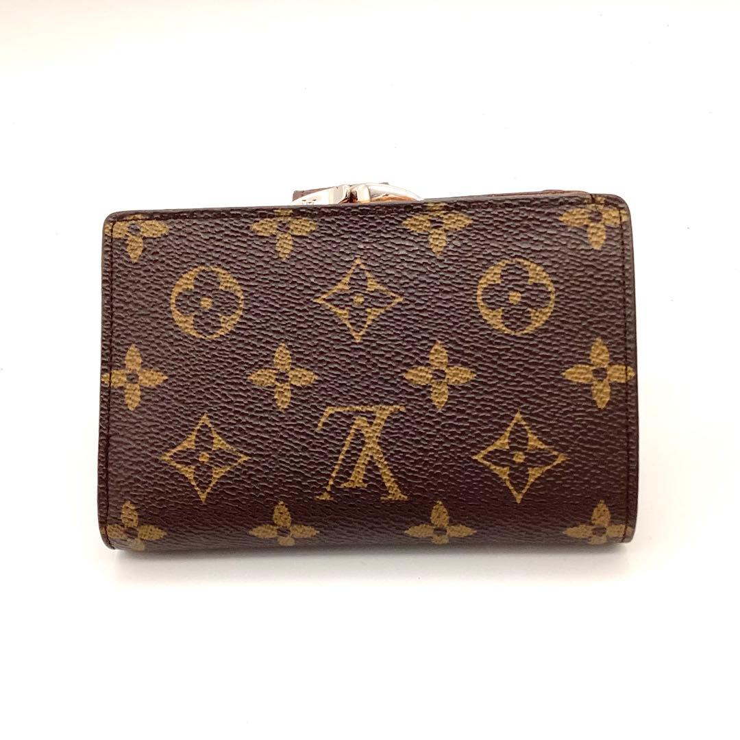 ルイ・ヴィトン　モノグラム　ヴィエノワ　がま口　メンズ　レディース　男性　女性