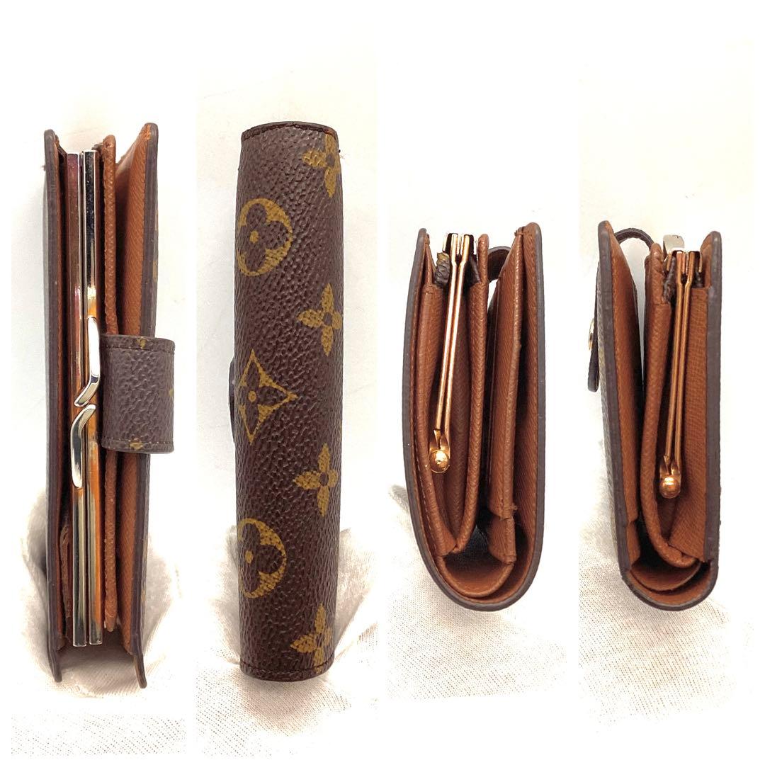 ルイ・ヴィトン　モノグラム　ヴィエノワ　がま口　メンズ　レディース　男性　女性