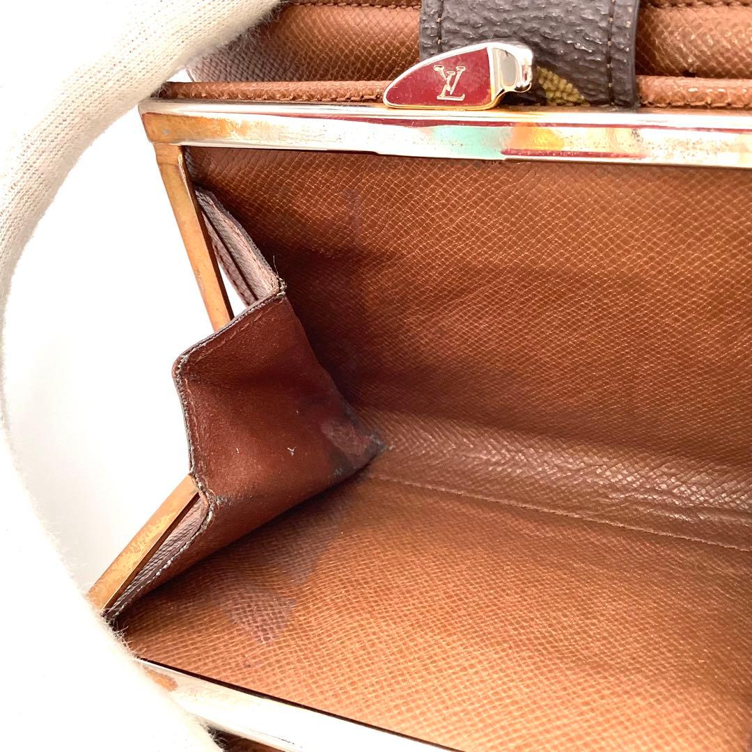 ルイ・ヴィトン　モノグラム　ヴィエノワ　がま口　メンズ　レディース　男性　女性