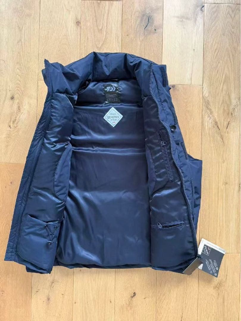 DAIWA PIER39 GORE-TEX ダウンベスト 黒 M