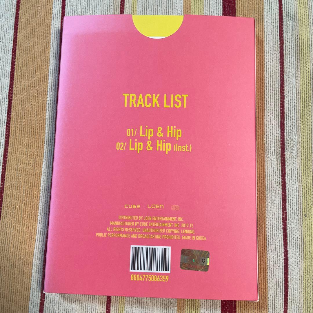 ヒョナ　HYUNA LIP & HIP シングル