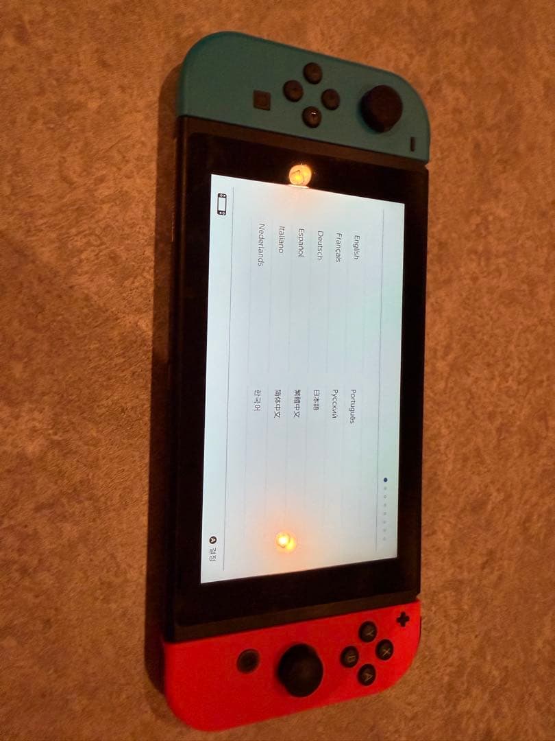 付属品完備 ニンテンドースイッチ　未対策