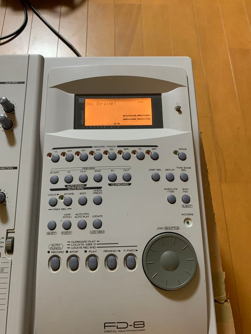 FOSTEX FD8 8トラック ハードディスク レコーダー本箱付き　動作確認済