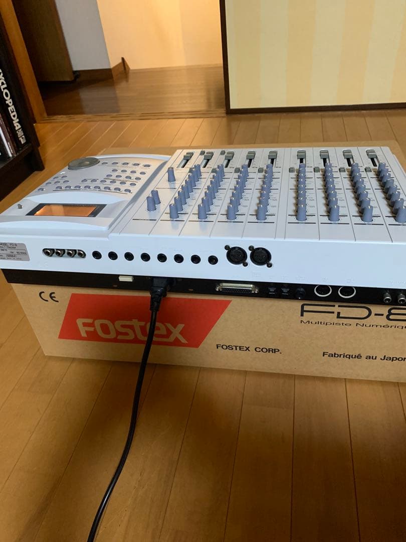 FOSTEX FD8 8トラック ハードディスク レコーダー本箱付き　動作確認済