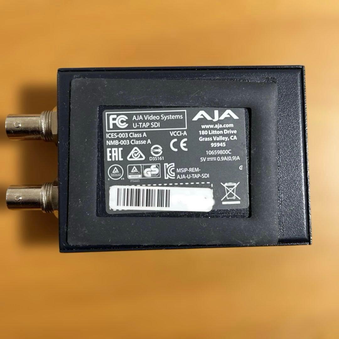 AJA U-TAP SDI ビデオキャプチャデバイス