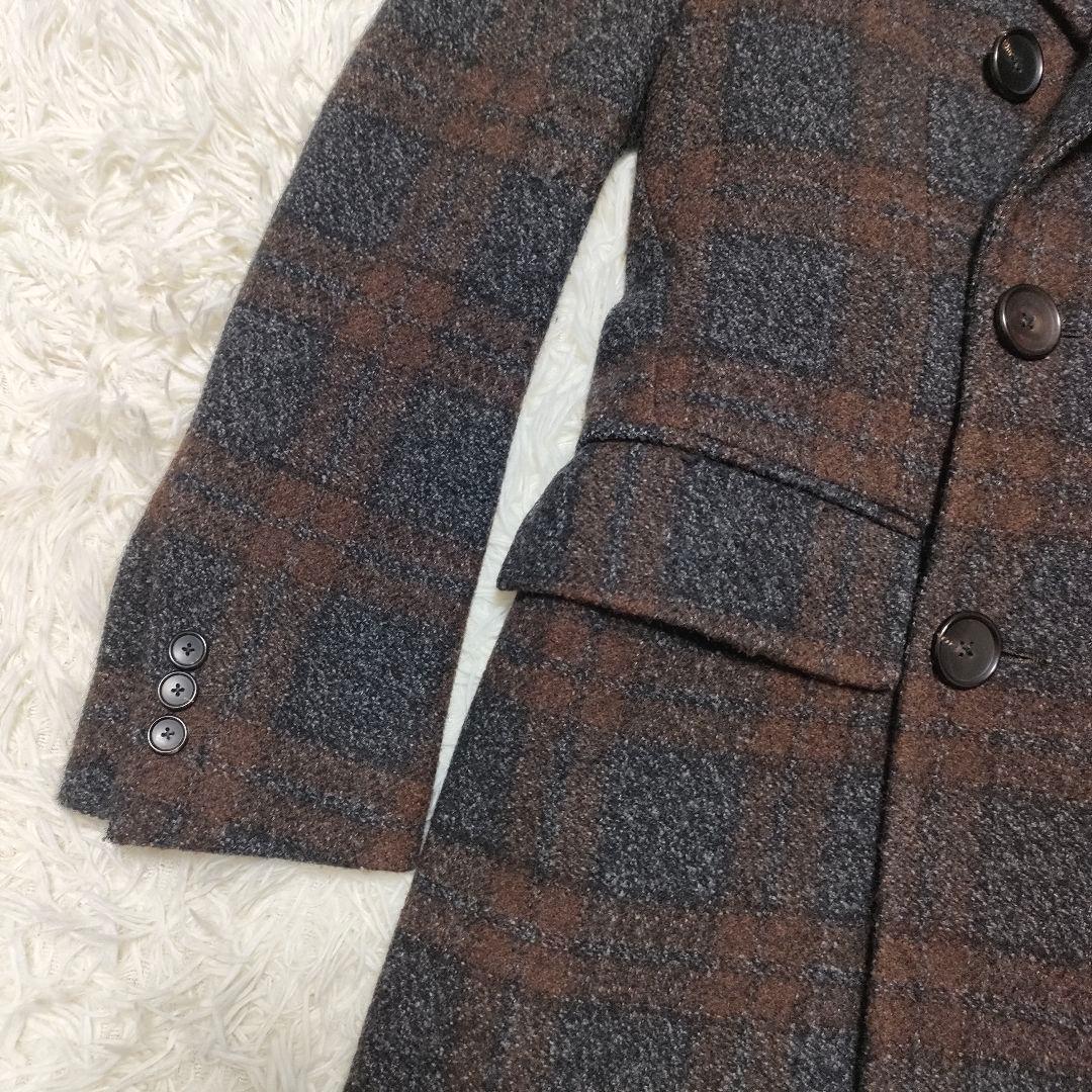 【希少サイズXS】 エディフィス ロロピアーナ　高級　ダブルチェスターコート