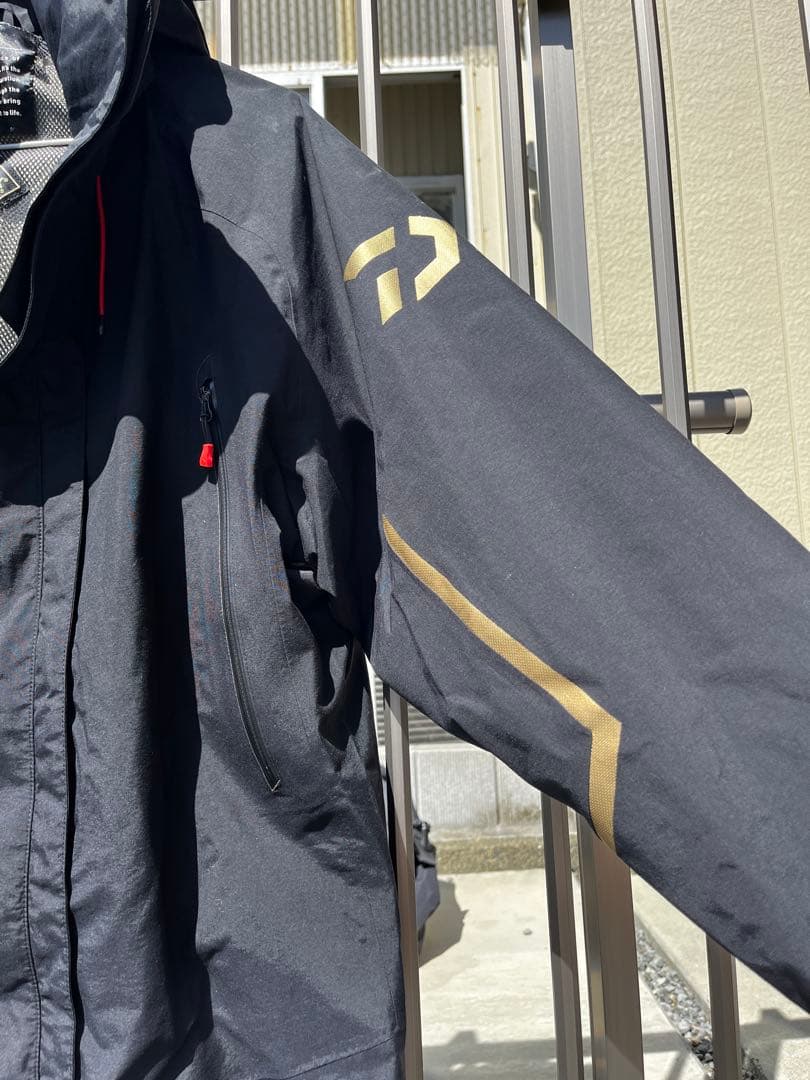 DAIWA GORE-TEX 上下 ウェア ブラック ※メンテ用洗剤付き