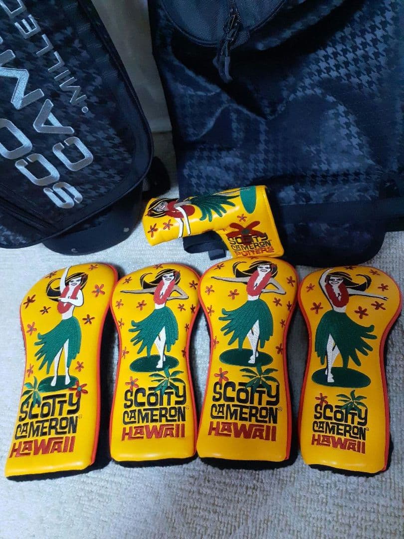 スコッティキャメロン スタンド キャディバック ヘッドカバー付き 美品 ブラック