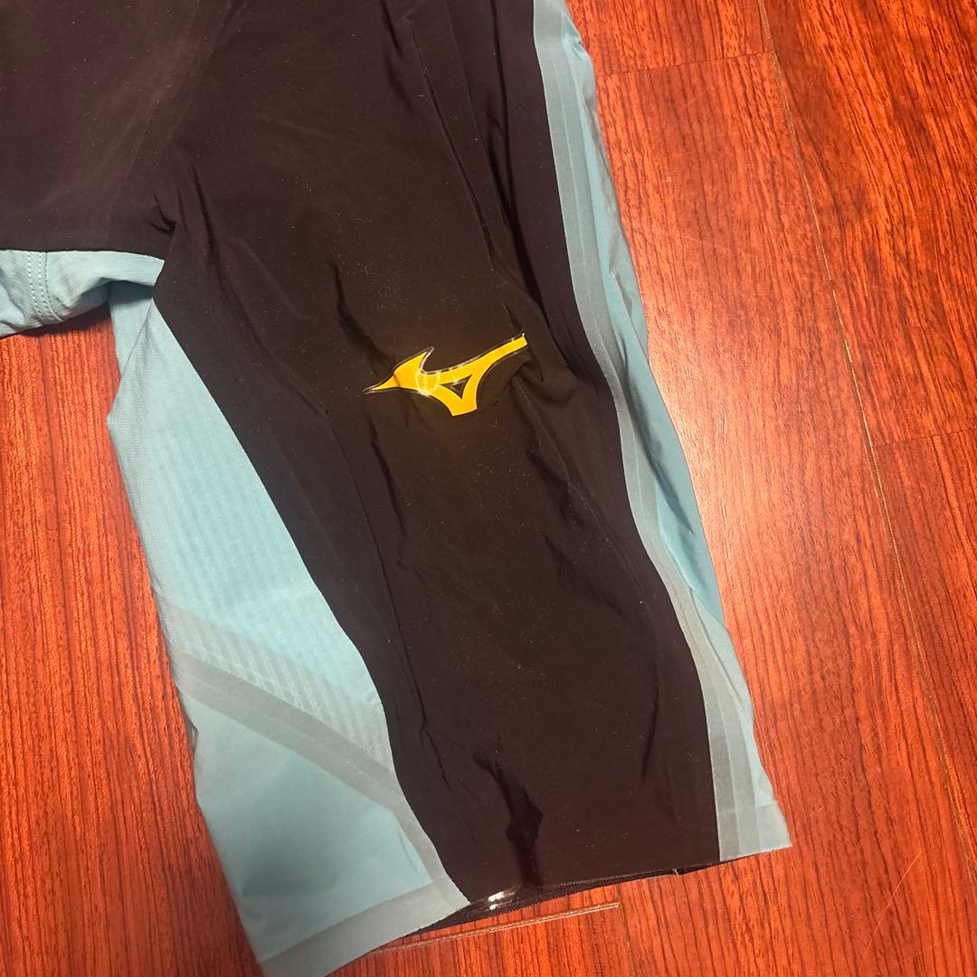 Mizuno スポーツ用水着 黒/水色