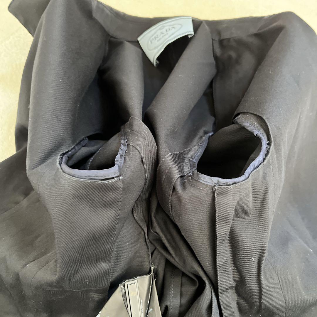 PRADA プラダ テーラードジャケット　黒　無地　レディース　40 M相当