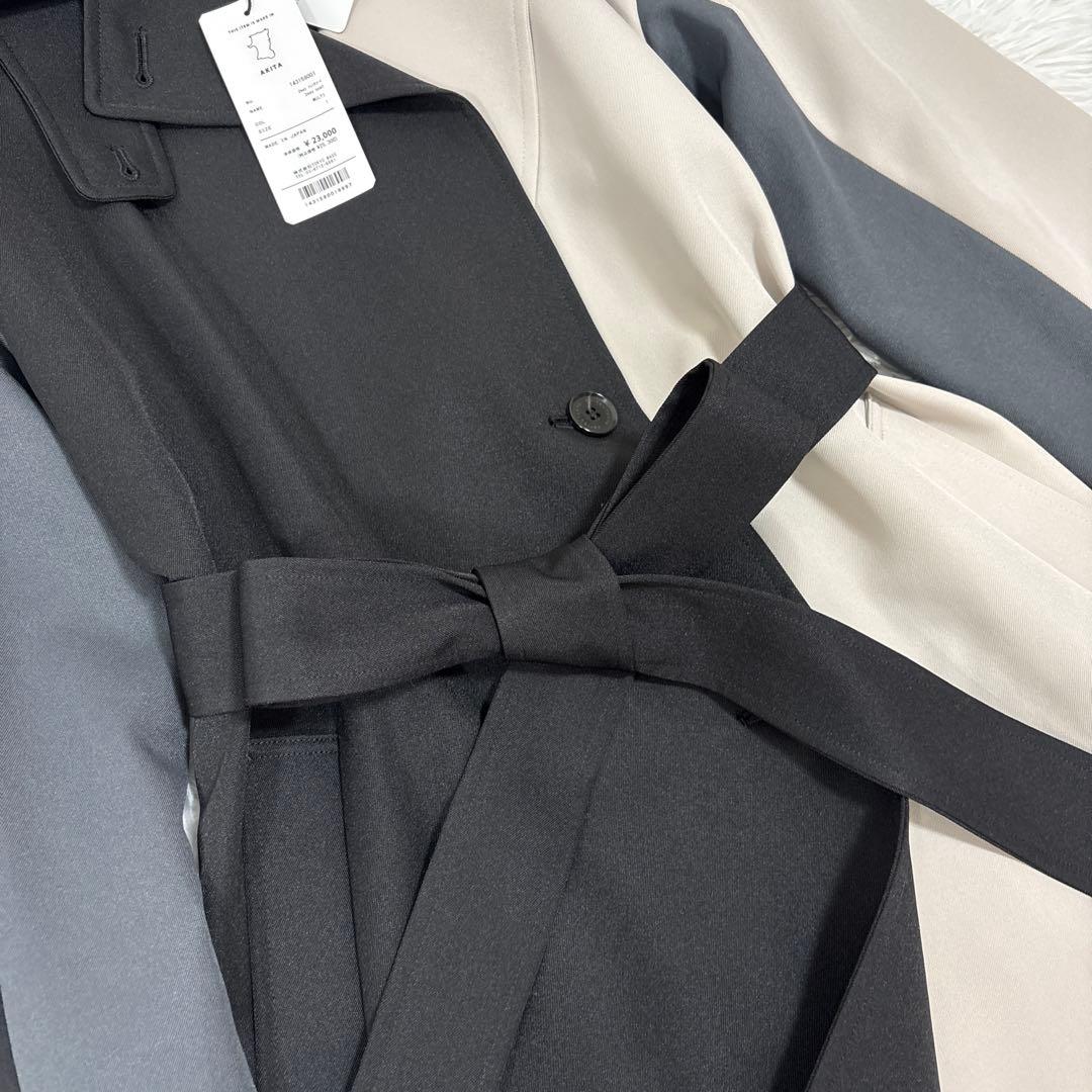 タグ付き未使用　UNITED TOKYO スタンドカラー2wayトレンチコート