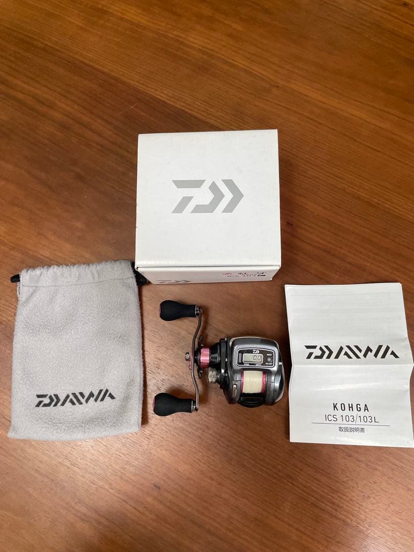 ダイワ　紅牙 KOHGA ICS103L ベイトリール