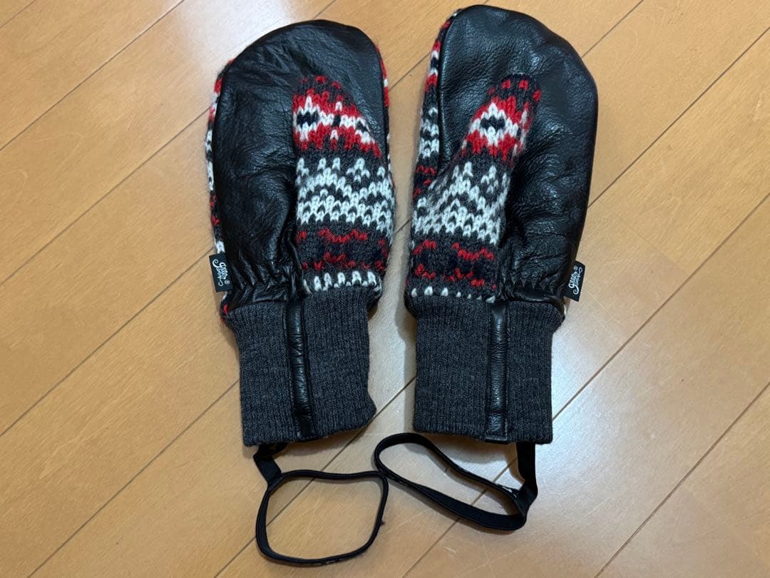 グリーンクロージング ウールフラップハット ミトングローブ セット