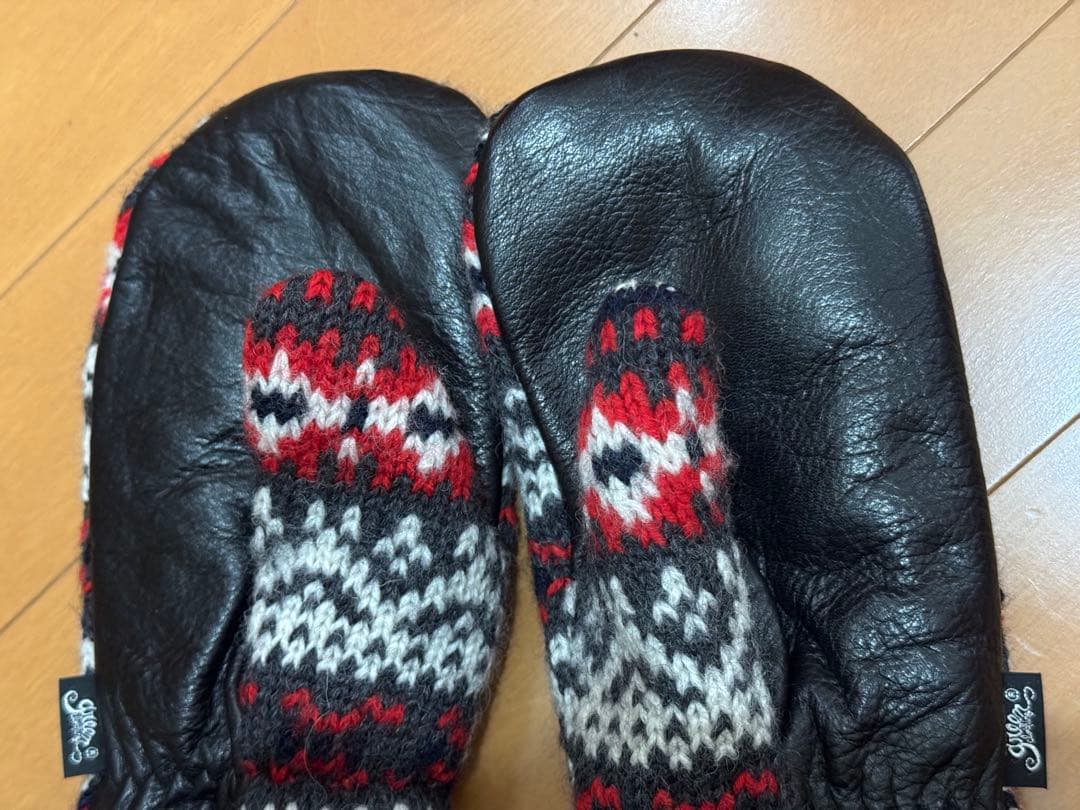 グリーンクロージング ウールフラップハット ミトングローブ セット