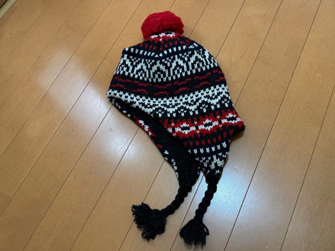 グリーンクロージング ウールフラップハット ミトングローブ セット