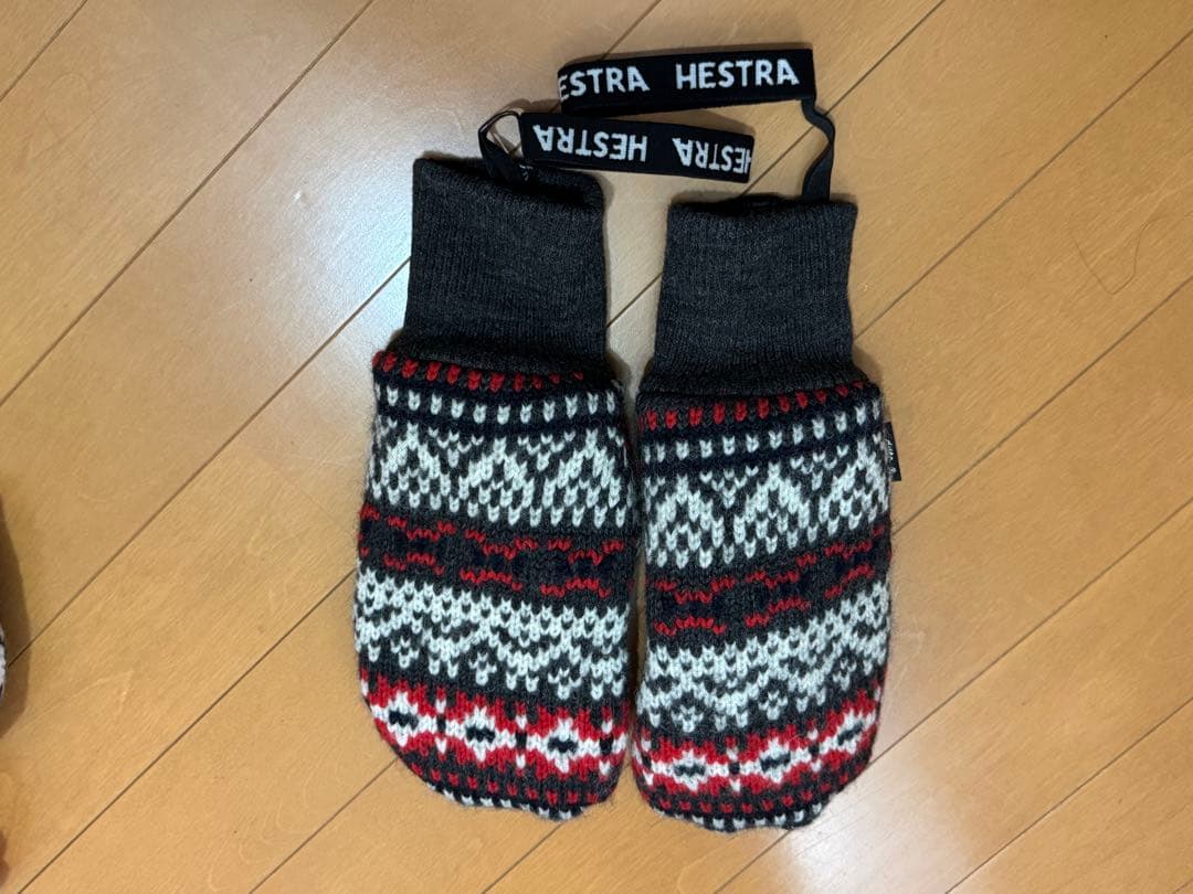 グリーンクロージング ウールフラップハット ミトングローブ セット