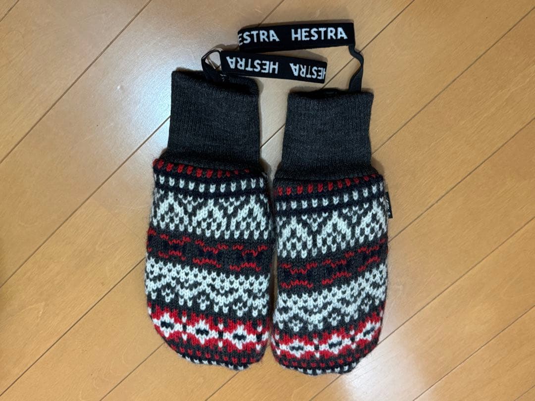 グリーンクロージング ウールフラップハット ミトングローブ セット