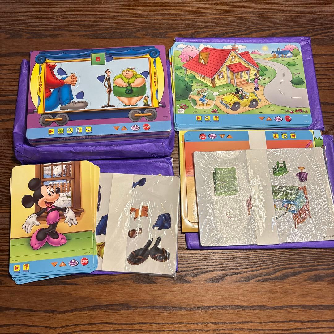 ディズニー英語システム　ミッキーマジックペンセット＆アドベンチャーセット