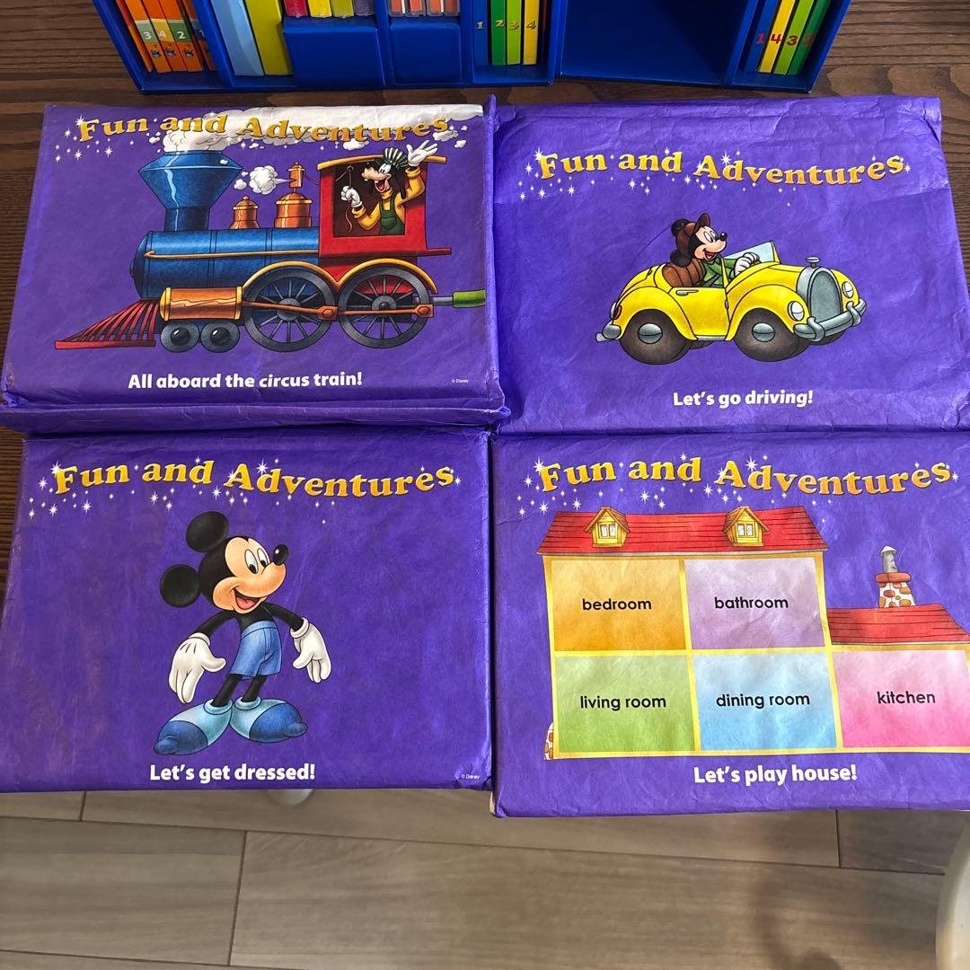 ディズニー英語システム　ミッキーマジックペンセット＆アドベンチャーセット