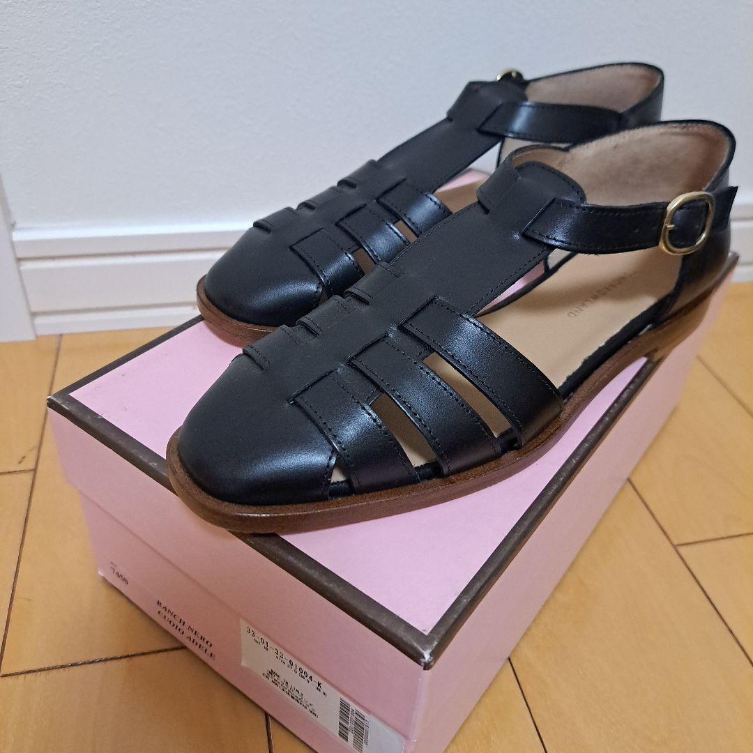 【新品未使用品】TOMORROWLAND レザーグルカサンダル