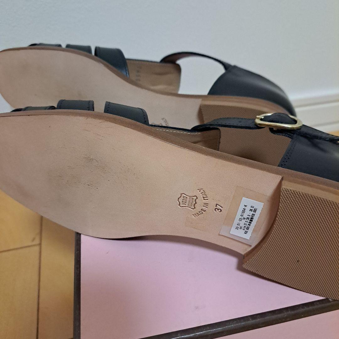 【新品未使用品】TOMORROWLAND レザーグルカサンダル